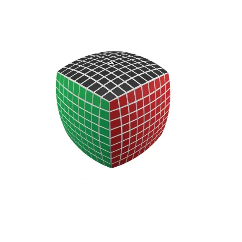 Biztonságos fizetés V-Cube 9x9 versenykocka, lekerkített