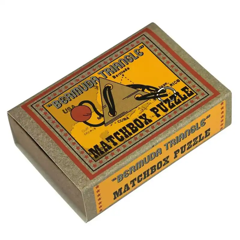 Szuper ajánlat Bermuda Triangle Matchbox Professor Puzzle ördöglakat