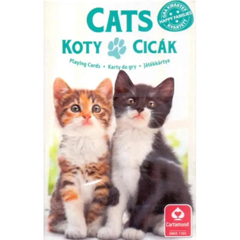 Kedvenceink a cicák 4 az 1-ben kártya (Cartaco) Kihagyhatatlan ajánlat