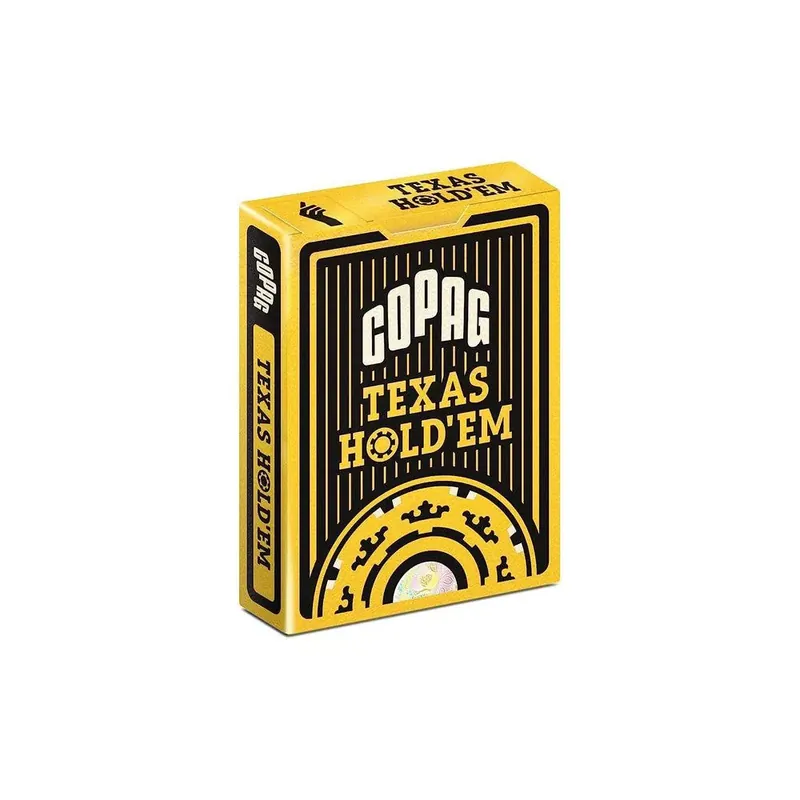 Rendeld meg most COPAG Texas Hold‘em Gold fektete, 2 nagy indexes 100% plasztik póker kártya