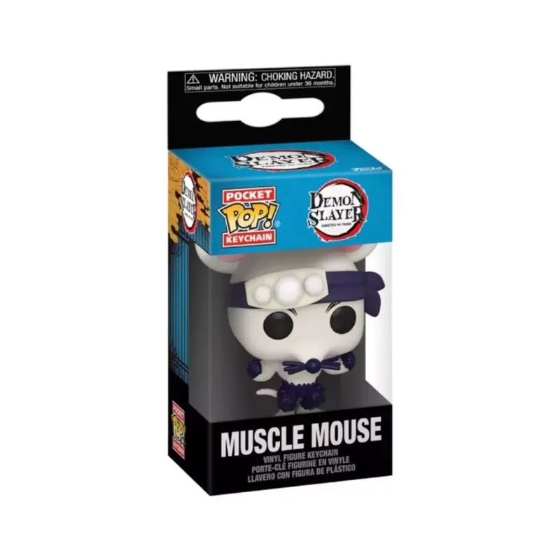 Nézd meg most Funko POP! Demon Slayer - Muscle Mouse kulcstartó figura