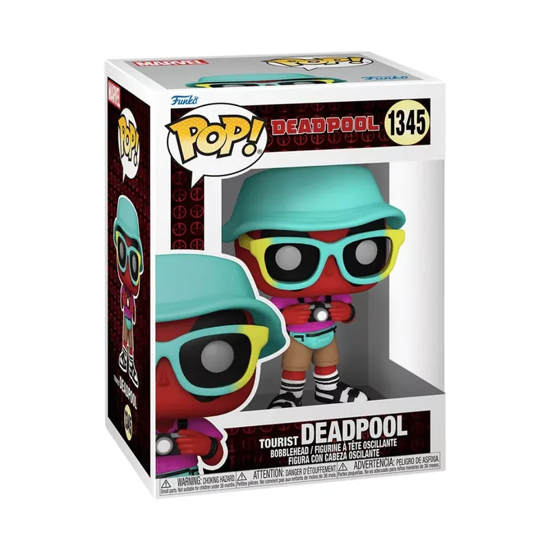 Funko POP! Marvel Deadpool - Tourist Deadpool figura 1345 Expressz kézbesítés