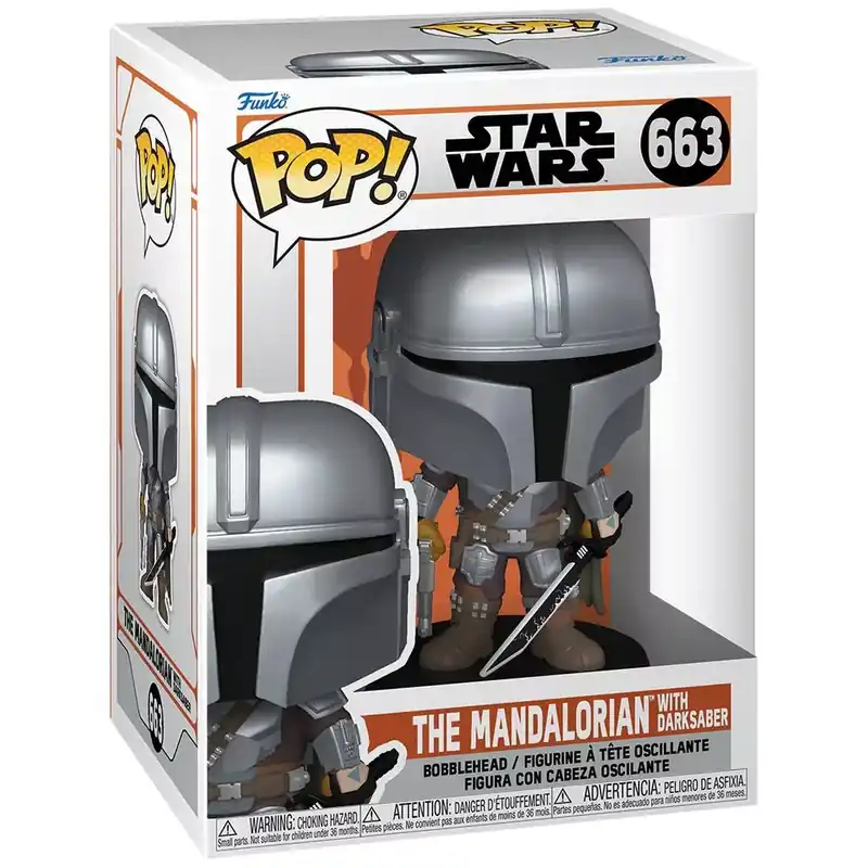 Utolsó esély Funko POP! Star Wars The Mandalorian – The Mandalorian figura 663