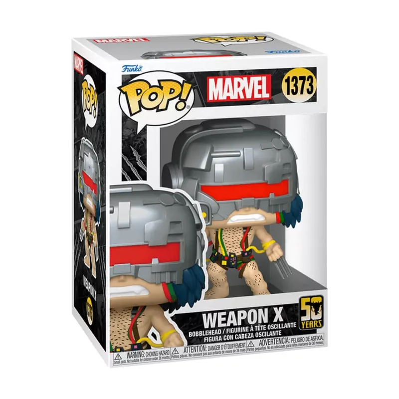 Funko POP! Marvel Wolverine 50th – Weapon X figura 1373 Vásárlói kedvenc
