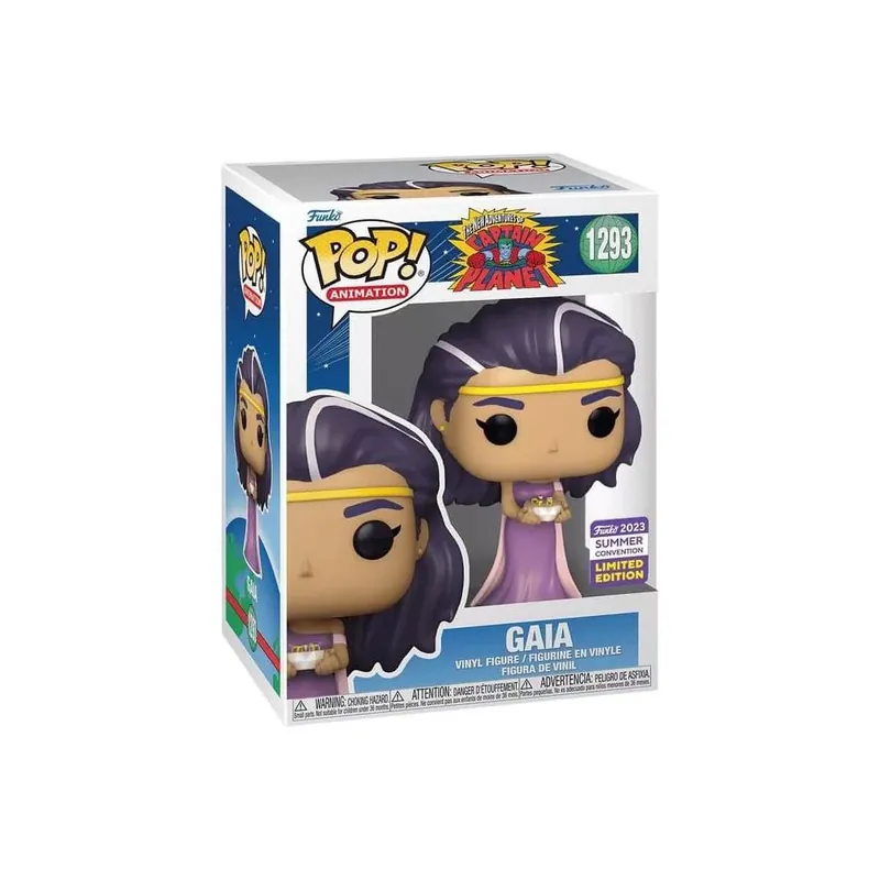 Korlátozott ajánlat Funko POP! Animation Captain Planet - Gaia (Convention Limited Edition) figura 1293