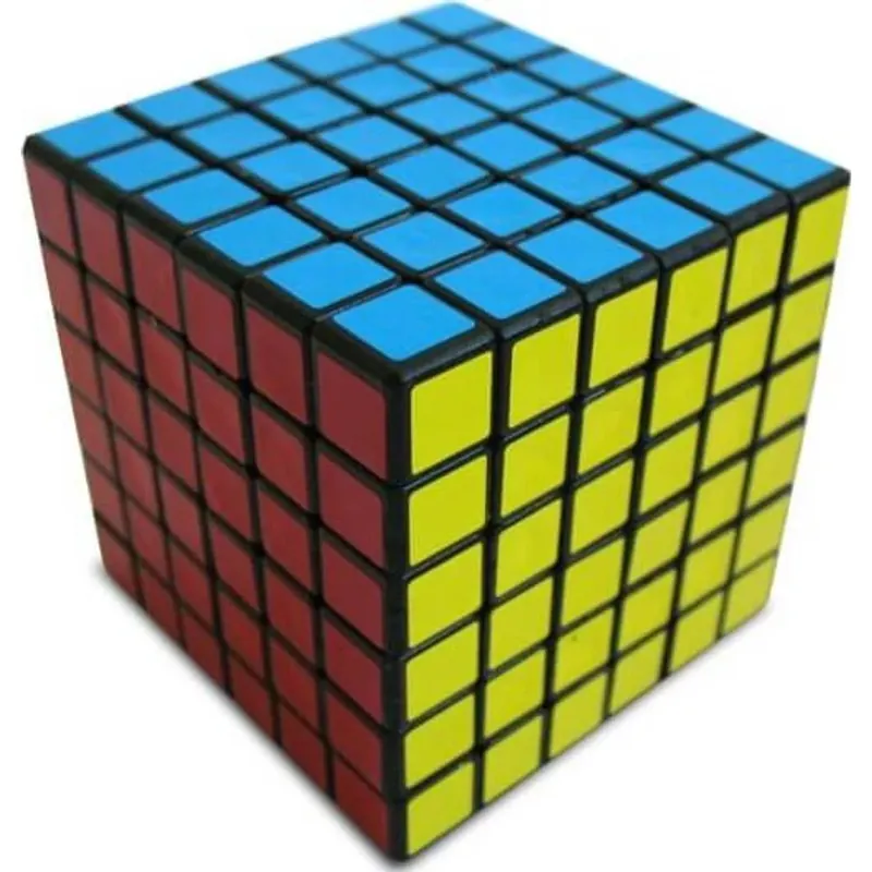 V-CUBE 6x6 versenykocka- fekete alapszín, egyenes forma Vedd meg most