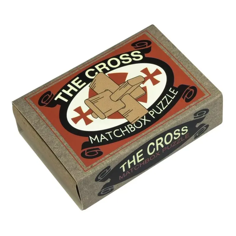 The Cross Matchbox Professor Puzzle ördöglakat Expressz szállítás
