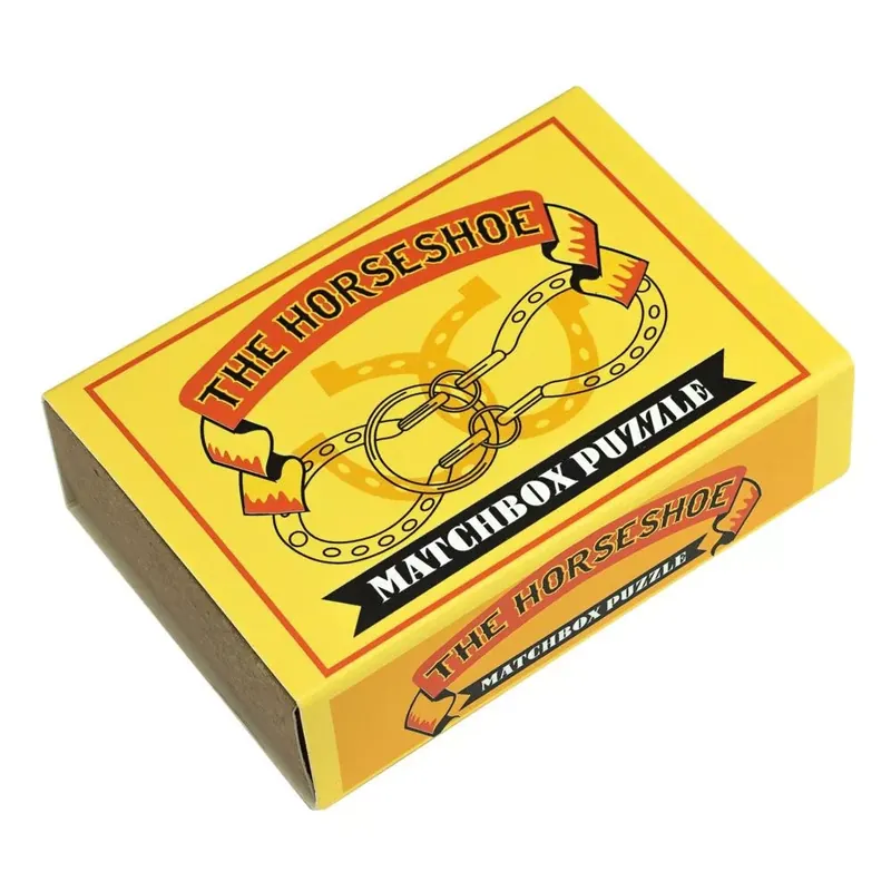 The Horseshoe Matchbox Professor Puzzle ördöglakat Expressz szállítás