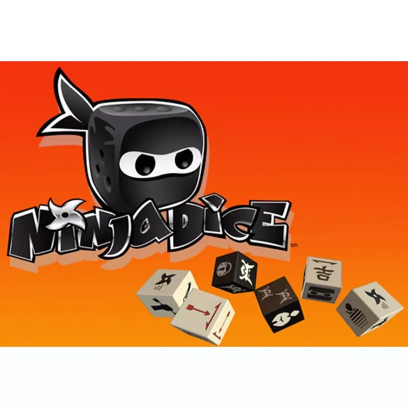 Legnépszerűbb Ninja Dice társasjáték, angol nyelvű