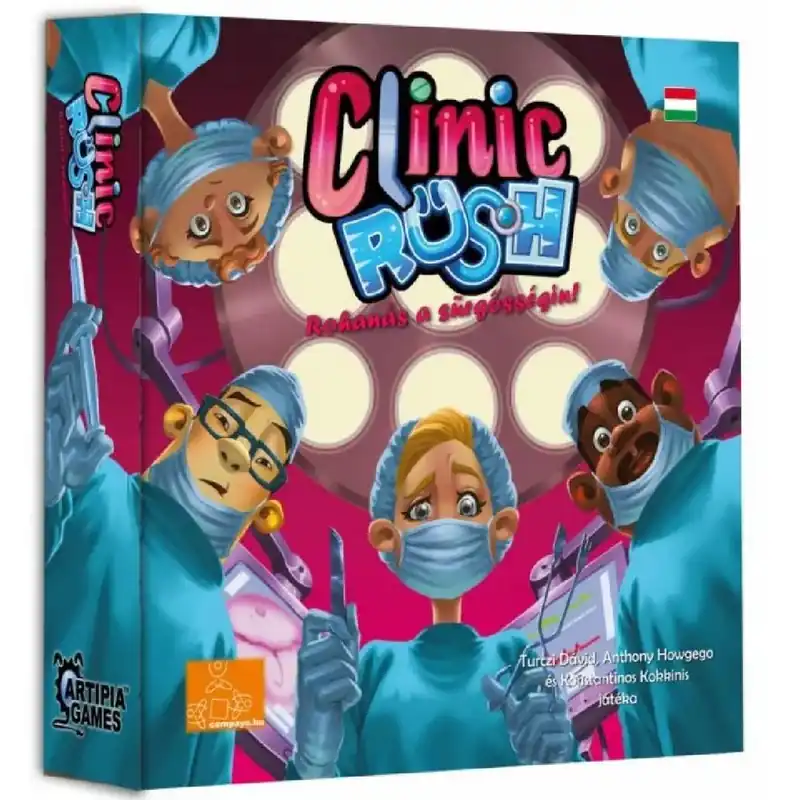 Clinic Rush - Rohanás a sürgősségin! társasjáték Gyors kiszállítás