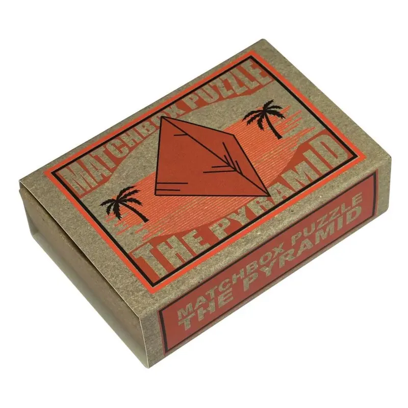The Pyramid Matchbox Professor Puzzle ördöglakat Különleges ajánlat