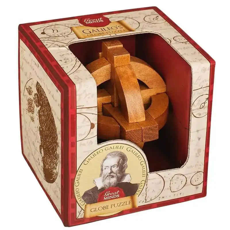 Bestseller Nagy Elmék - Galileo Földgolyó Professor Puzzle ördöglakat