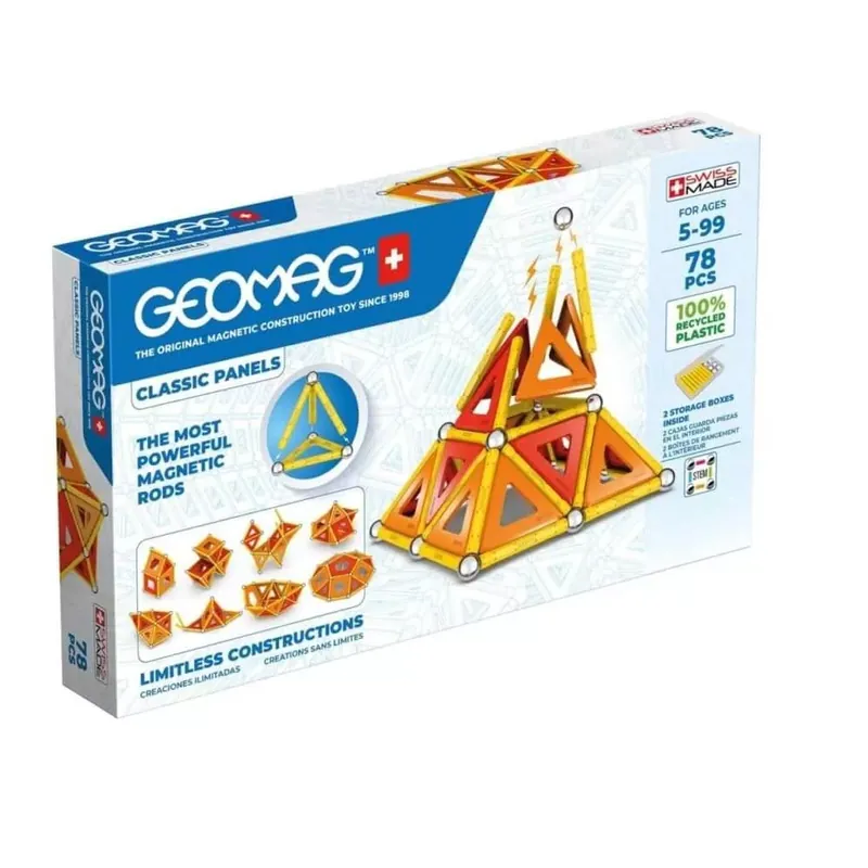 Geomag mágneses építőjáték - Classic Panelek, 78 db-os Vedd meg online