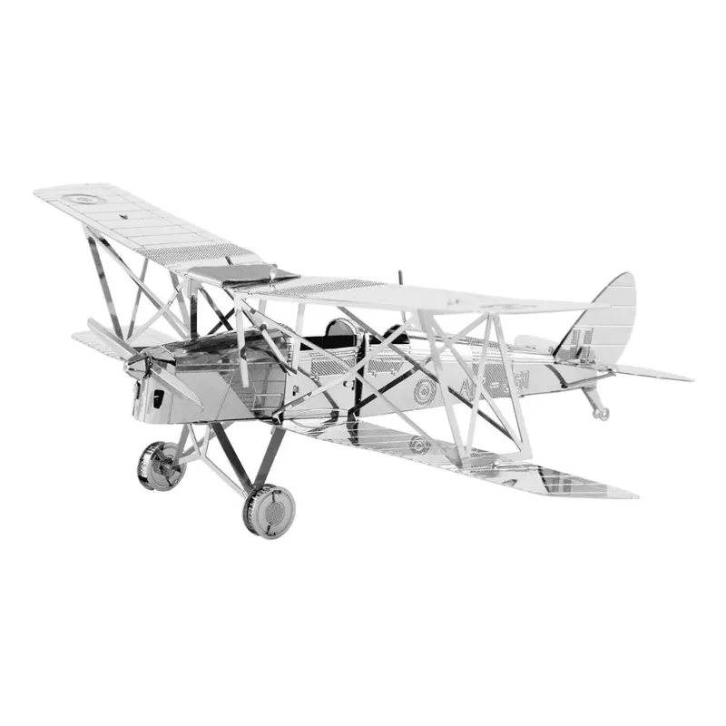 Metal Earth de Havilland DH 82 Tiger Moth repülőgép - lézervágott acél makettező szett Vedd meg most