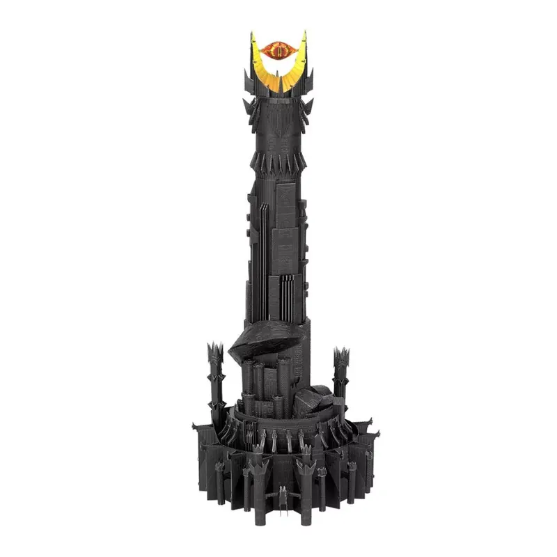 Szezonális akció Metal Earth Lord of the Ring - Barad-dúr - lézervágott acél makettező szett