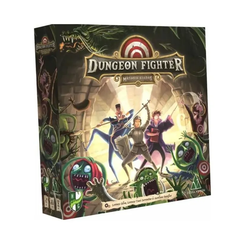 Kiárusítás Dungeon Fighter Második kiadás társasjáték