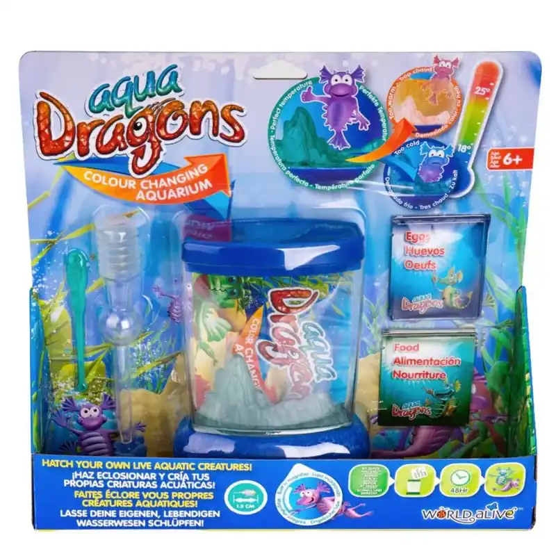 Gyors szállítás World Alive Aqua Dragons Víz alatti Élővilág - színváltós változat