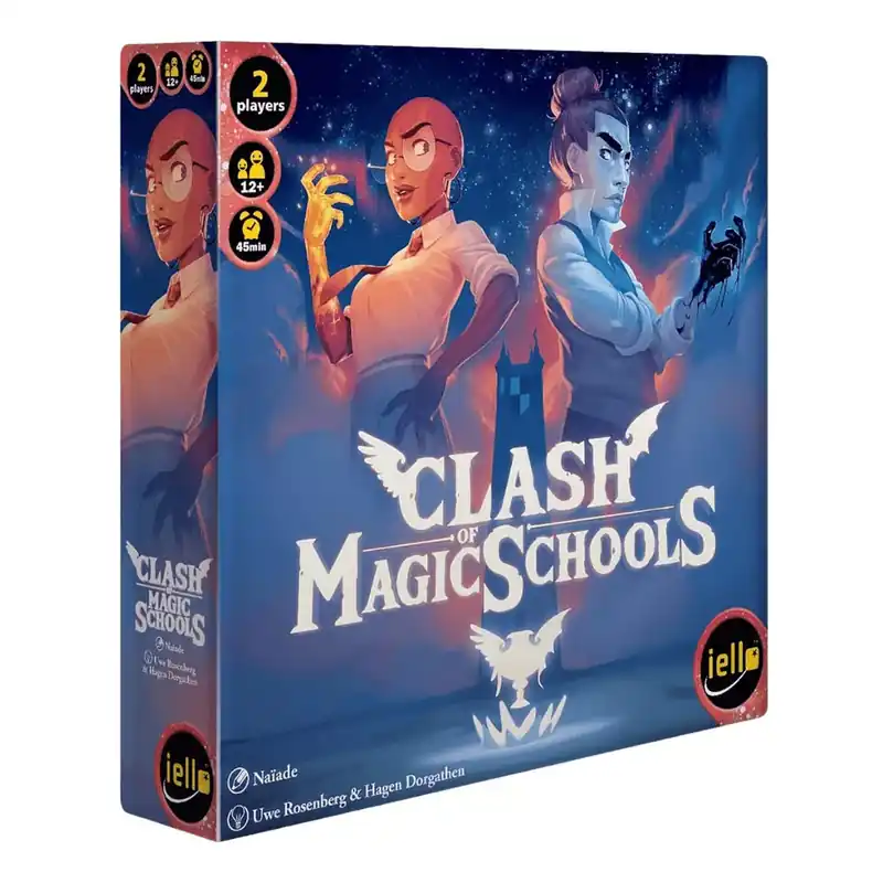 Clash of Magic Schools társasjáték, angol nyelvű Csak ma