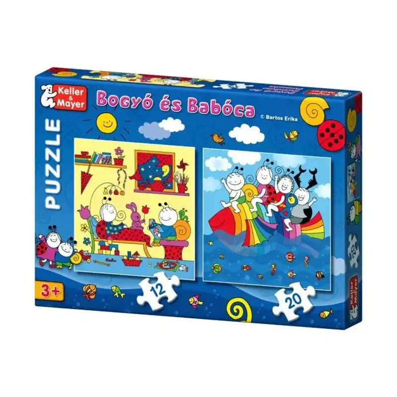 Bogyó és Babóca Szivárványhal Puzzle Kiárusítás