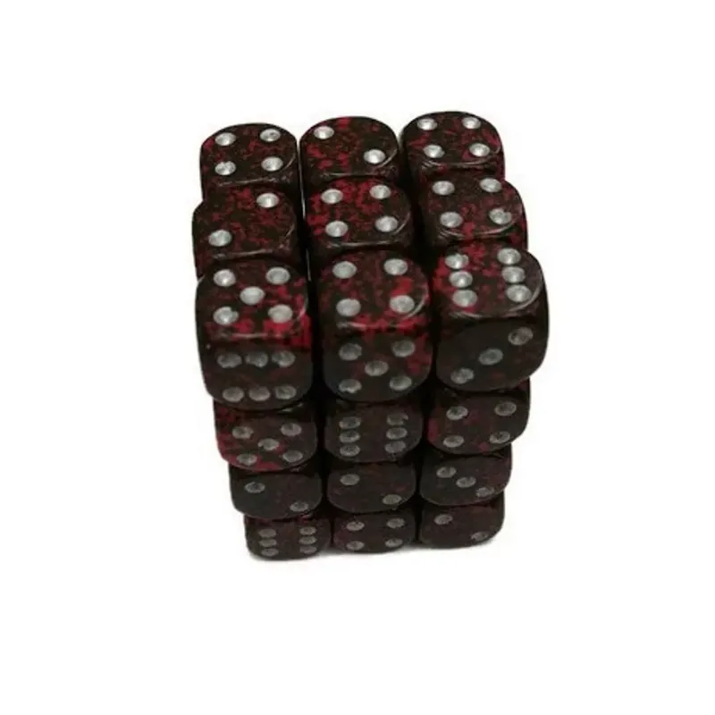 d6 kockablokk, kis kockákkal (36 kocka), foltos, silver volcano Biztonságos fizetés