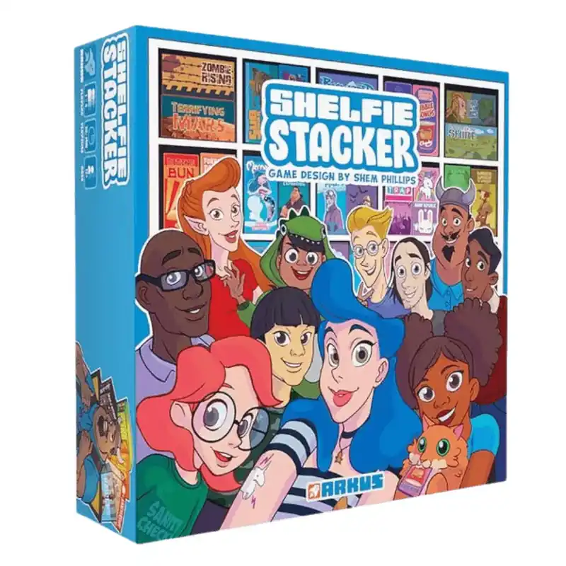 Vedd meg online Shelfie Stacker társasjáték, angol nyelvű