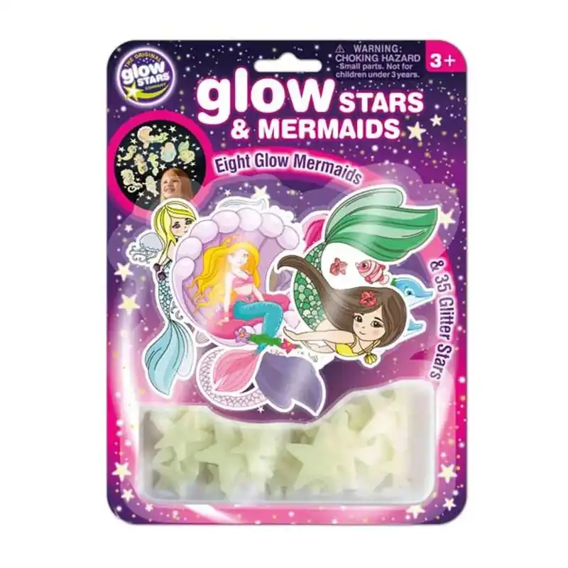 Ne maradj le Glow csillagok és sellők matricaszett