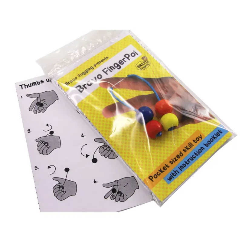 Bravo FingerPoi Begleri Pro – wooden double colorful Kedvezmény