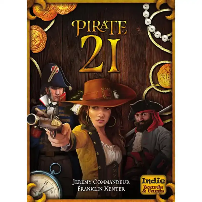 21 Pirate társasjáték, angol nyelvű Gyors kiszállítás