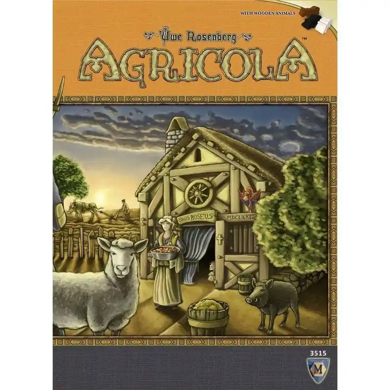 Biztonságos fizetés Agricola Revised Edition társasjáték, angol nyelvű