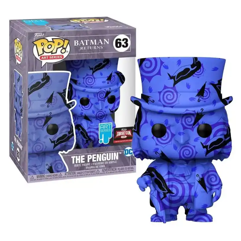 Funko POP! Artist Series DC - Penguin figura 63 Gyors kiszállítás