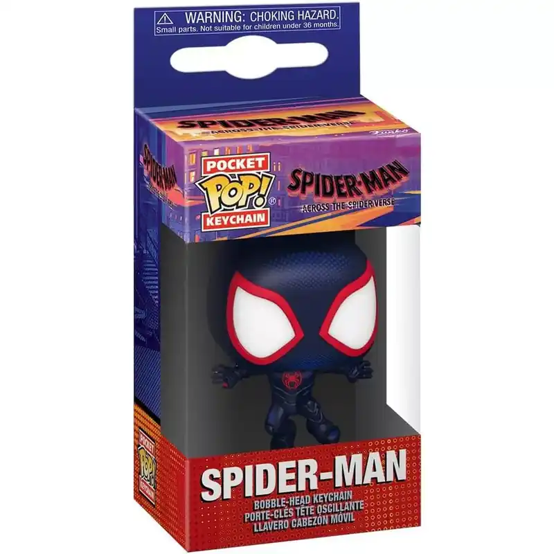 Funko POP! Across the Spider-Verse - Spider-man kulcstartó Kihagyhatatlan ajánlat