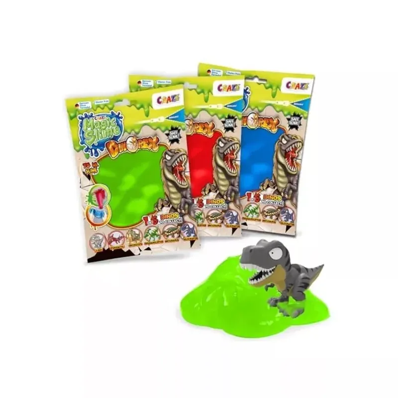 Craze MAGIC SLIME - Meglepetés dínó csomag Exkluzív ajánlat