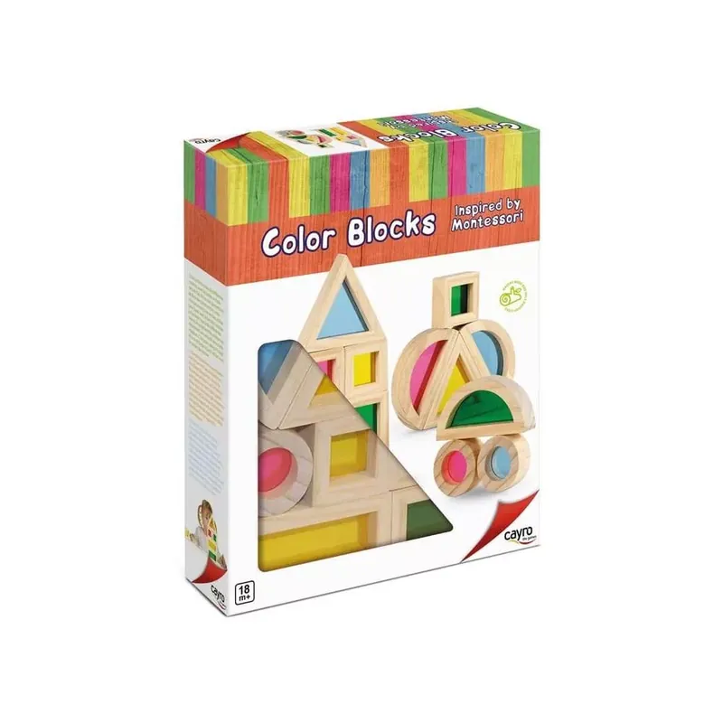 Montessori Color Block 12 db Biztonságos vásárlás