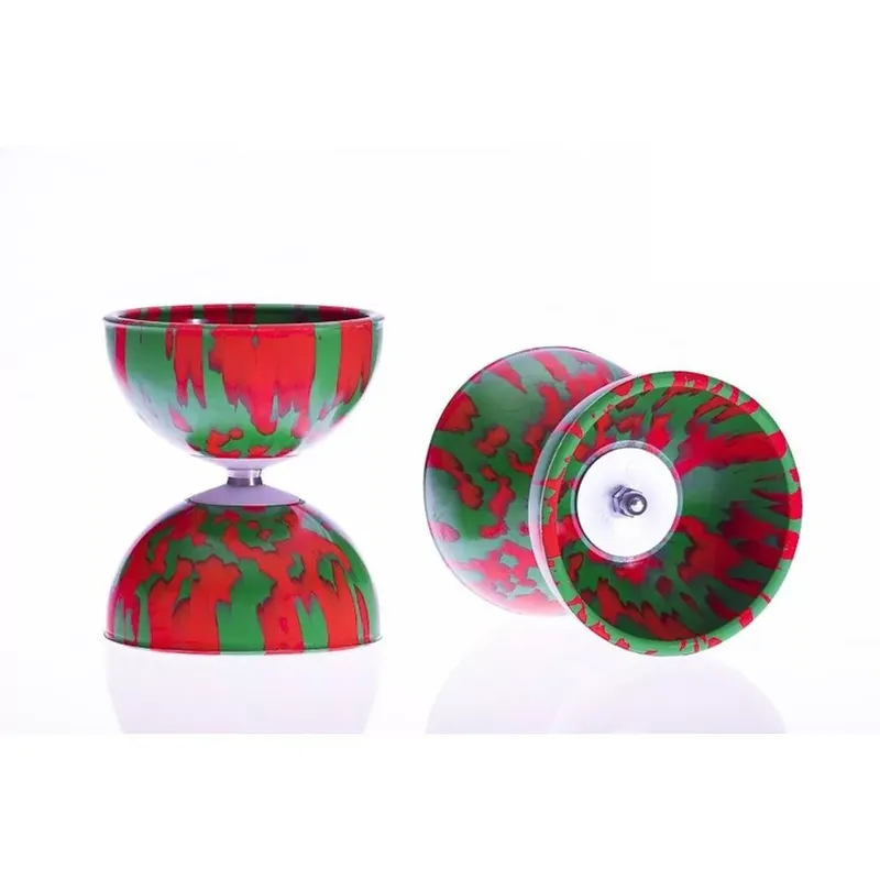 Expressz kézbesítés Play Rainbow diabolo, 105mm, 260g, piros- zöld