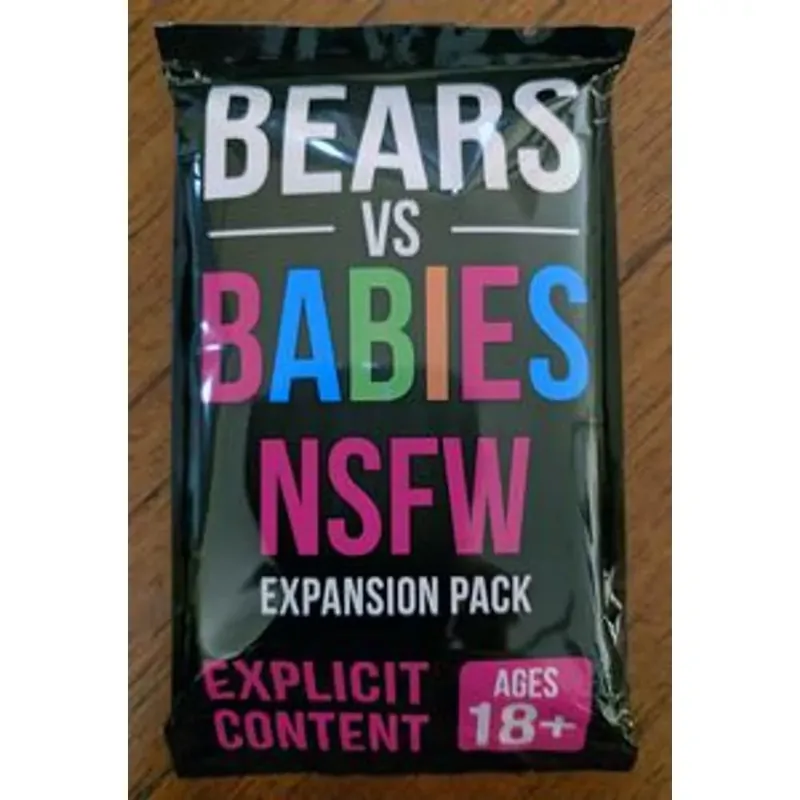 Outlet Bears vs Babies társasjáték, angol nyelvű NSFW kiegészítő