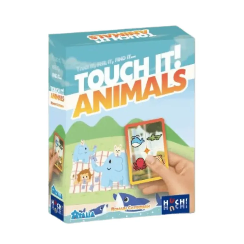 Akció Touch It! - Animals társasjáték, multinyelvű