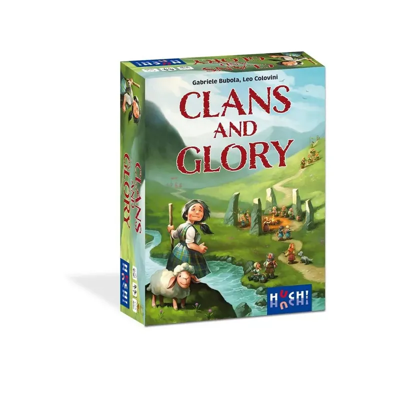 Nézd meg most Clans & Glory társasjáték, multinyelvű