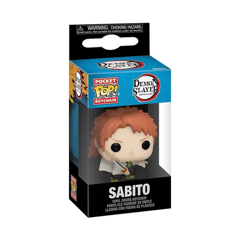 Akció Funko POP! Demon Slayer - Sabito(No Mask) kulcstartó