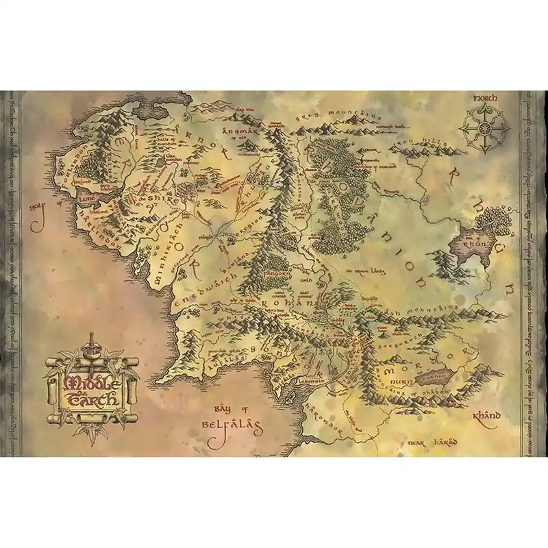 Lord of the Rings (MIDDLE EARTH) maxi poszter Árengedmény
