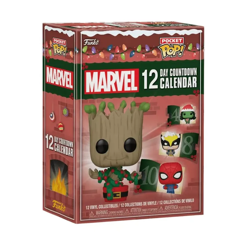 Funko Marvel 12-Day Adventi kalendárium (2024) Gyors kiszállítás