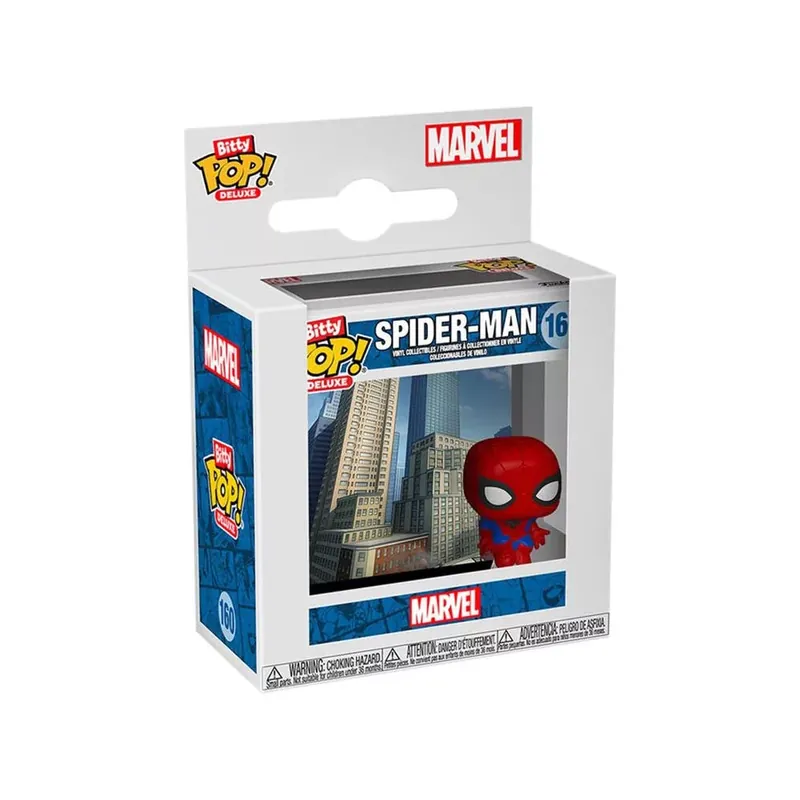 Funko Bitty POP! Deluxe Spider Man (Cityscape) figura Legkelendőbb