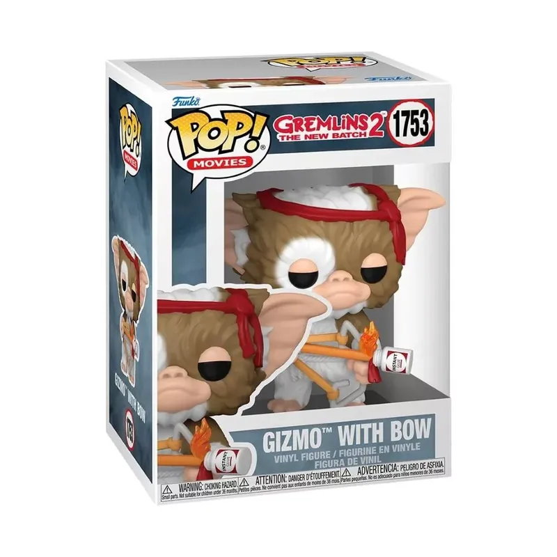 Expressz kézbesítés Funko POP! Movies Gremlins S2 - Gizmo w/Bow figura