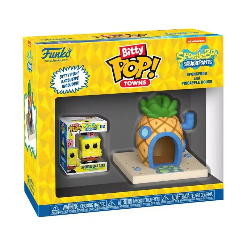 Funko Bitty POP! Town SpongeBob SquarePants - SpongeBob at Home figura Gyors kiszállítás