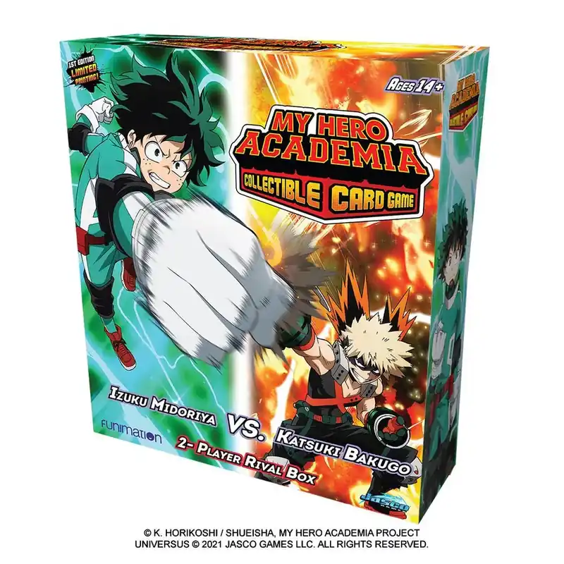 Biztonságos fizetés My Hero Academia Midoriya Vs. Bakugo Decks - angol nyelvű kártyajáték