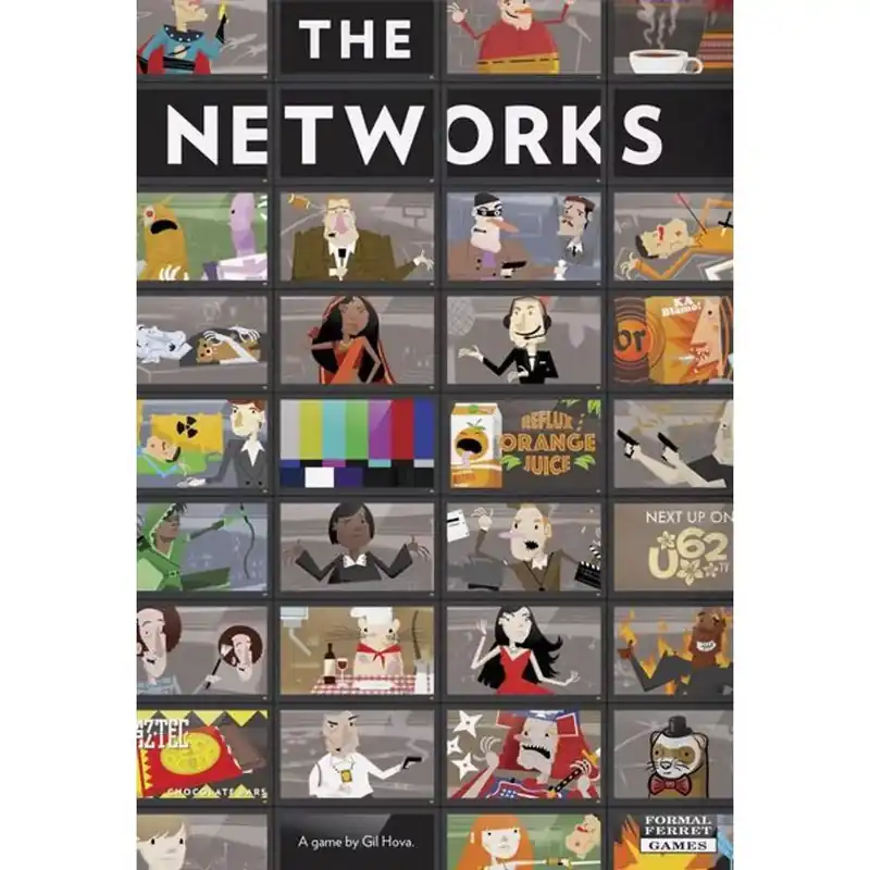 Gyors kiszállítás Networks társasjáték, angol nyelvű