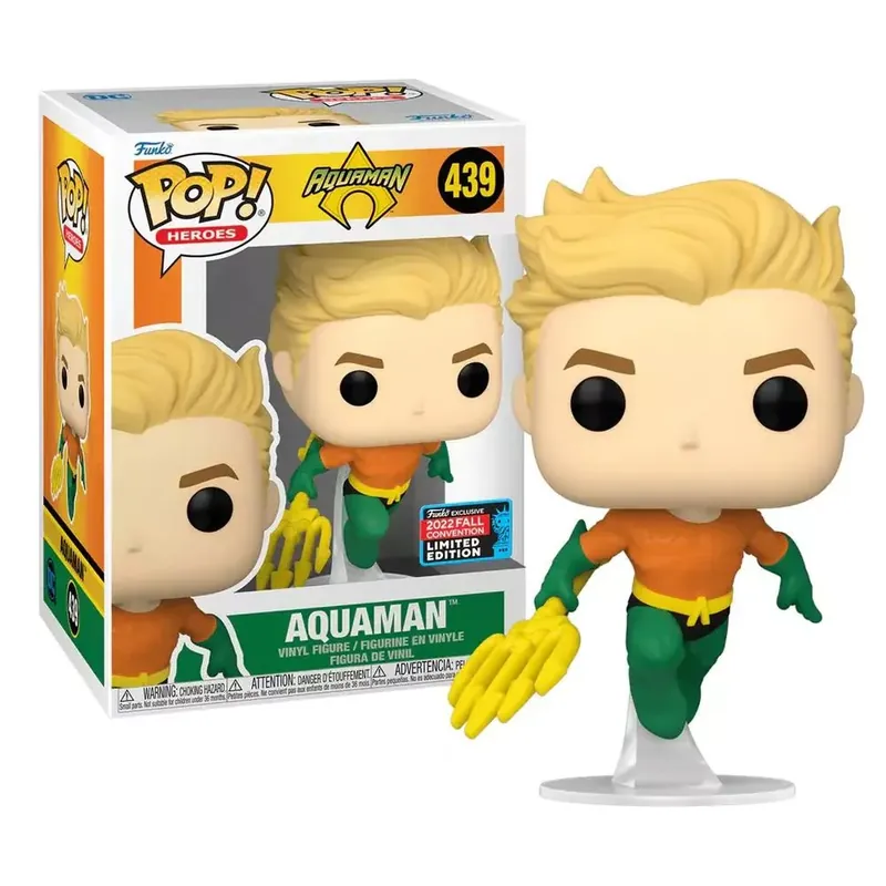 Funko Pop! Heroes DC Super Heroes - Aquaman (Classic) figura 439 Expressz szállítás