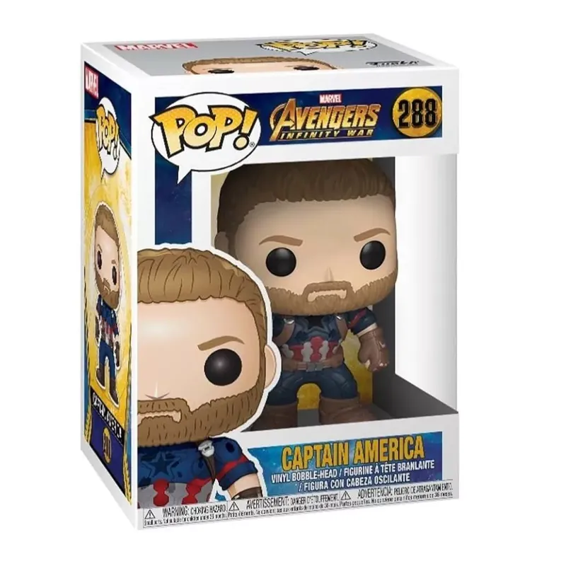 Funko POP! Marvel Avangers Infinity War - Captain America figura 288 Outlet
