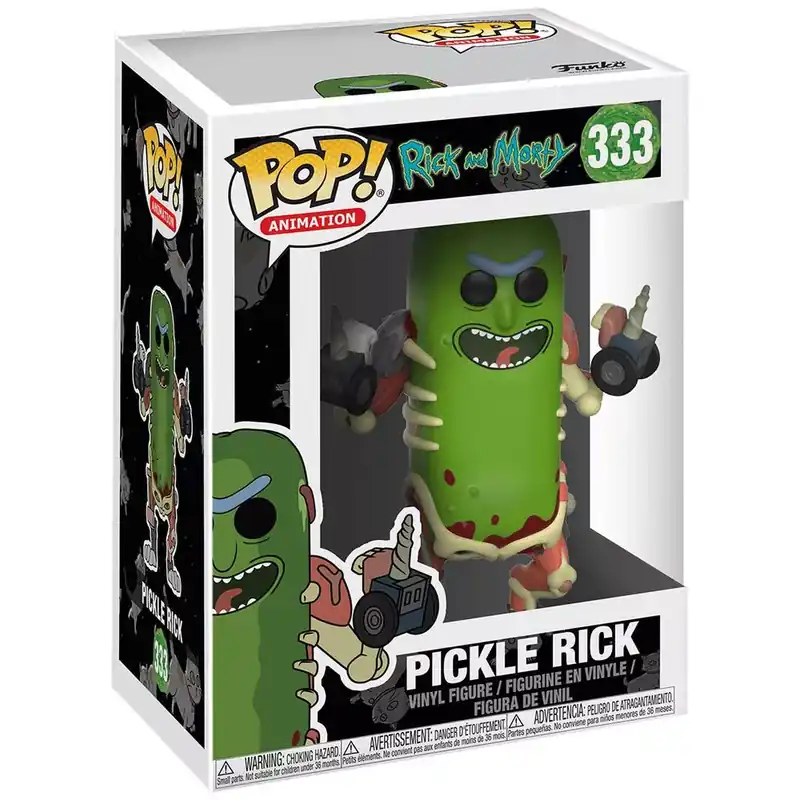 Funko POP! Rick & Morty - Pickle Rick figura 333 Legjobb ár