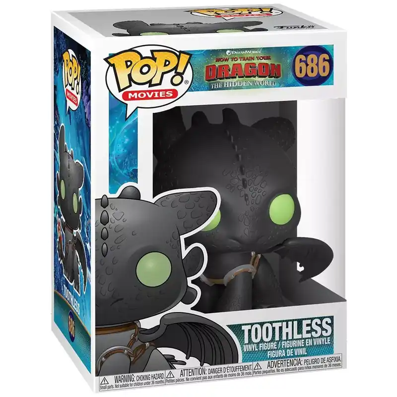 Funko POP! Movies How to train your Dragon 3 - Toothless figura Olcsóbb
