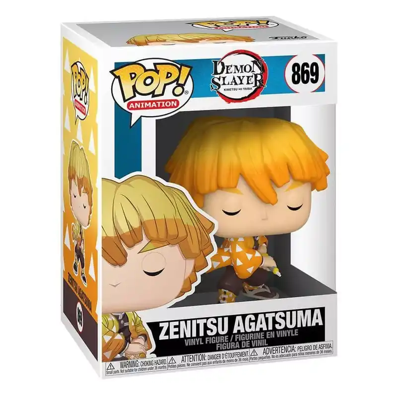 Funko POP! Animation Demon Slayer - Zenitsu Agatsuma figura 869 Népszerű
